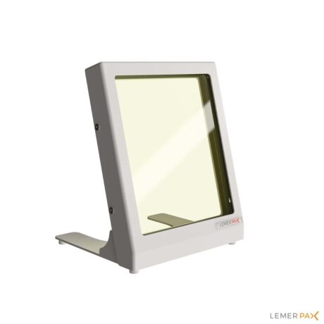 Hublot blindé incliné